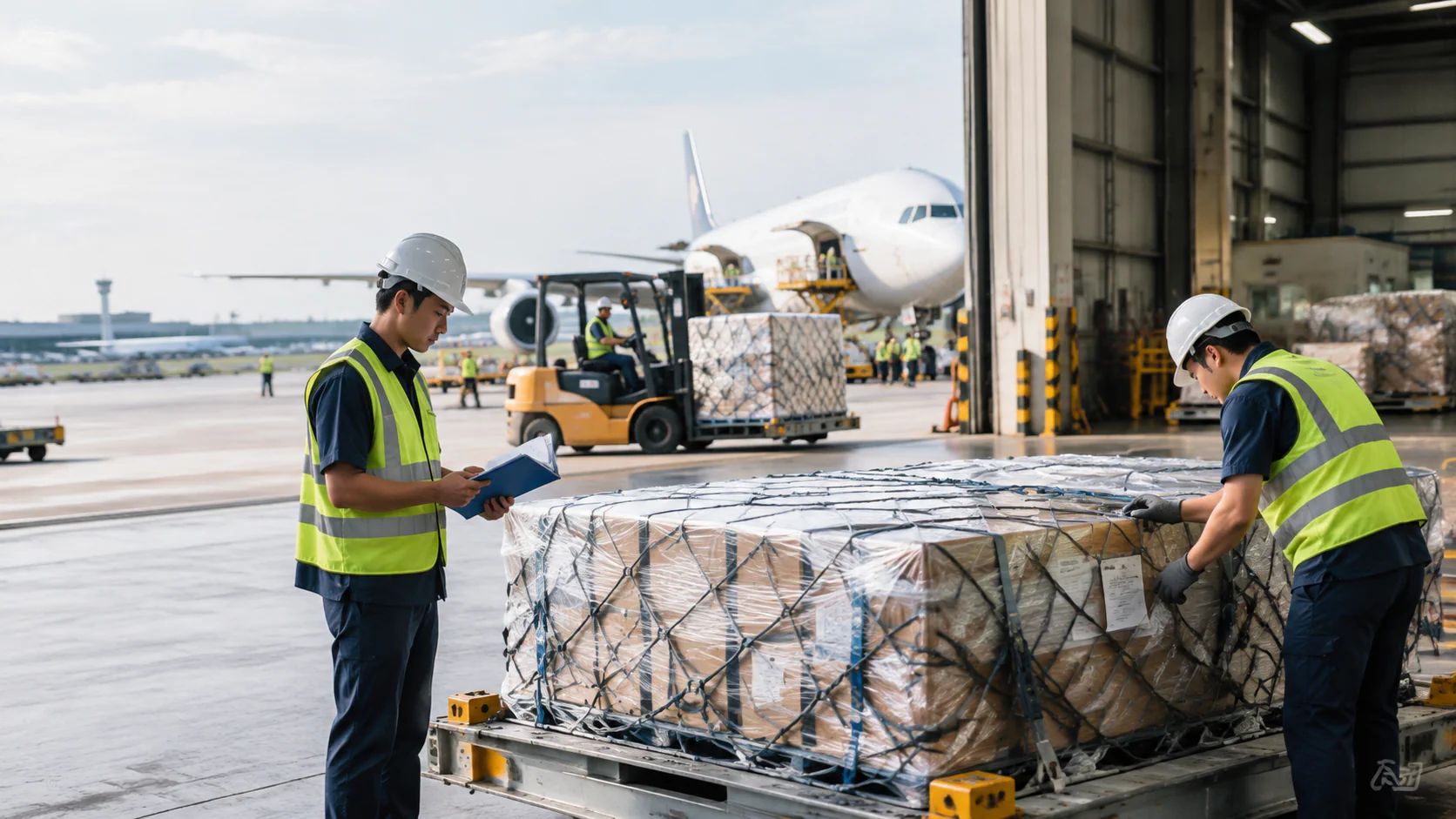 Gửi Hàng Đi Mỹ - 3. Quy trình gửi hàng qua Mỹ và Úc bằng đường hàng không - G-LOGS JSC