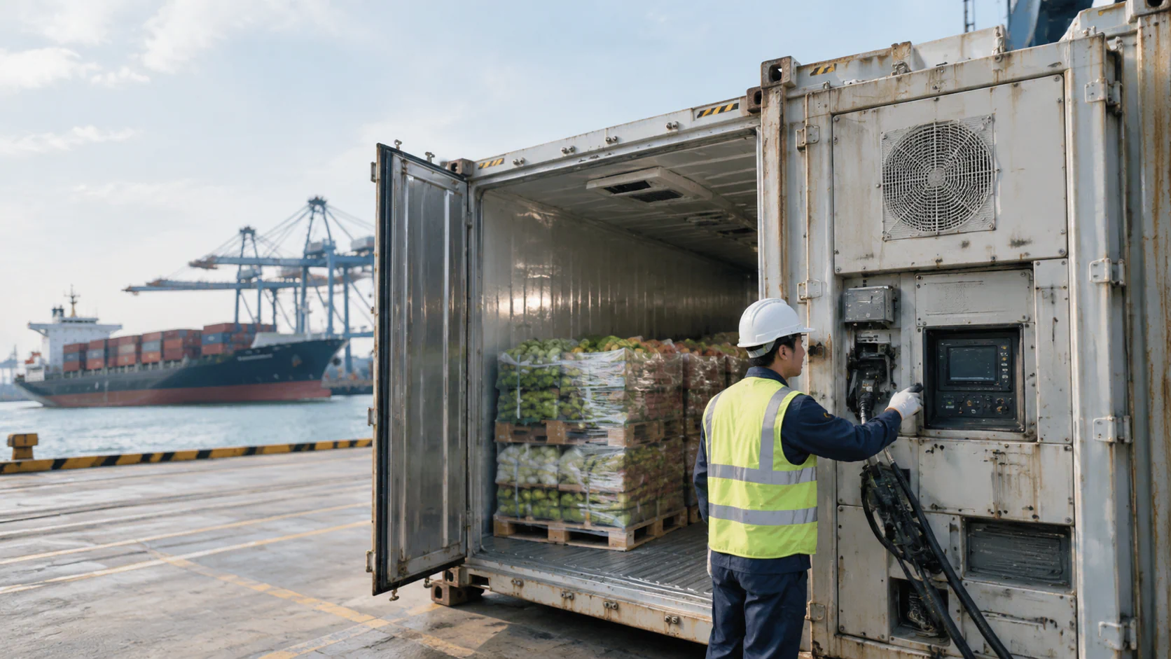 Vận Chuyển Container Lạnh - Vận chuyển container lạnh đường biển: Nguyên lý bảo quản và bảng nhiệt độ tiêu chuẩn - G-LOGS JSC