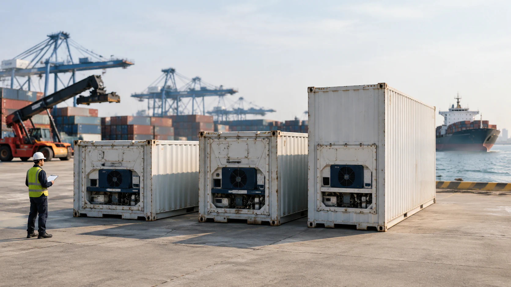 Vận Chuyển Container Lạnh - Container lạnh 20 feet, container lạnh 40 feet và 40HC: Tiêu chí chọn thiết bị - G-LOGS JSC