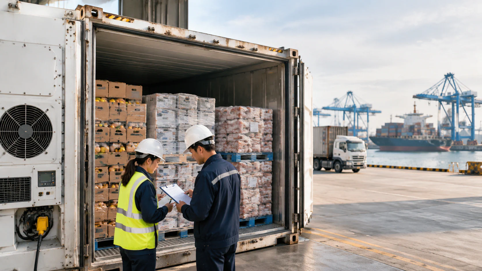 Vận Chuyển Container Lạnh - Giải pháp vận chuyển container lạnh theo yêu cầu hàng hóa cùng G-LOGS JSC - G-LOGS JSC
